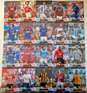 Match Attax ULTIMATE 2018-2019 ☆☆☆ TEAM SETS ☆☆☆ All 5 cards 18/19 - Picture 1 of 21