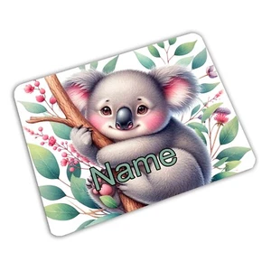 Schneidebrett personalisiert Koala mit Name /Vesperbrett / Brotzeitbrett - Bild 1 von 10