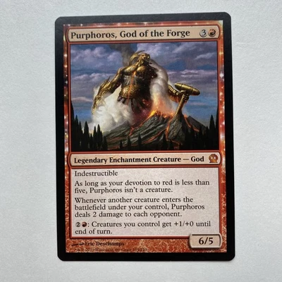 Purphoros, God of the Forge [Mystery Booster] NM Magic The Gathering (135) MTG - Image 1 of 4
