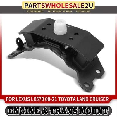Rear Side Transmission Mount for Lexus LX570 08-21 Toyota Land Cruiser 2008-2020 - Image 1 of 4