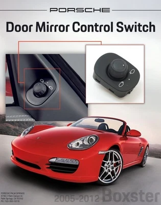 Interruptor de control del espejo retrovisor de puerta Porsche Boxster 2005-2012 99761324101A05 original Foto 1 de 2