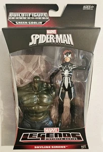 MARVEL LEGENDS SPIDER-MAN SKYLINE SIRENS SPIDER-WOMAN BAF GREEN GOBLIN - Picture 1 of 8
