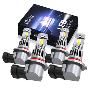 LED Headlights Bulbs Kit For GMC Canyon SLE WT SLT Cab Pickup 3.5L 2004-2012 - Picture 1 of 21