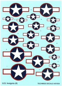 U.S. markings 06–07.1943 - 48105 - decals - Picture 1 of 2