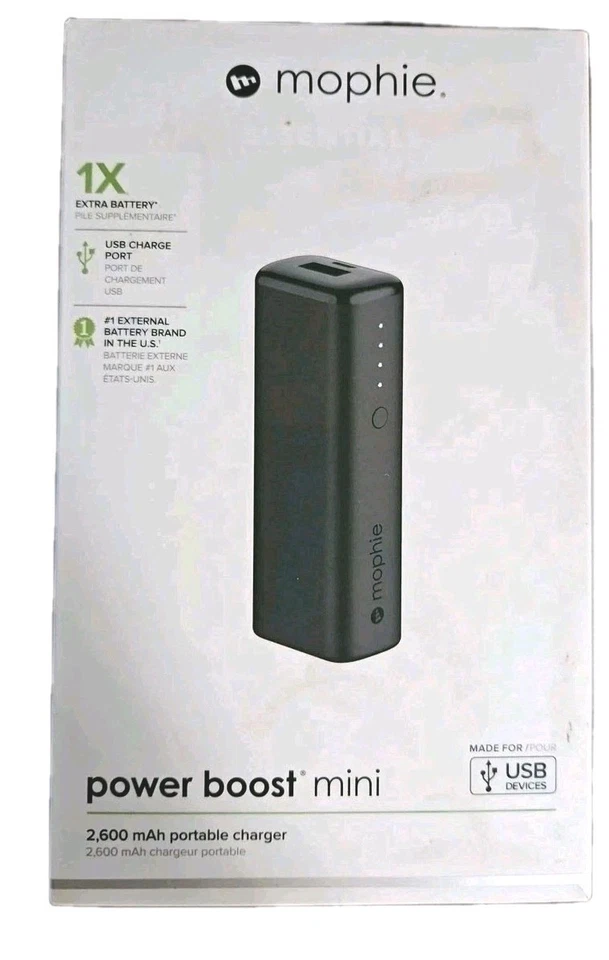 mophie Power Boost Mini 2 600mah Portable Battery Charger