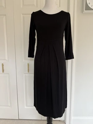Women’s Isabella Oliver Black Maternity Dress Size 3 Medium - Image 1 of 4