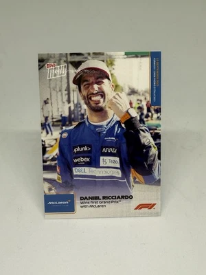 2021 Topps Now Formula 1 F1 Daniel Ricciardo #51 Victory in Italy - Image 1 of 2