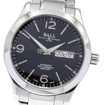 RELOJ BOLA NM9126C S14J BK Engineer III Ohio Día Fecha AT Hombres - Imagen 1 de 4