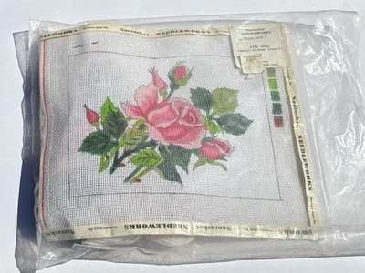 Kit de punta de aguja rosa pintada a mano de Nantucket Needleworks NMIS-140F Foto 1 de 4