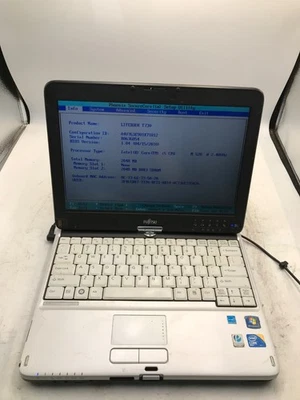 Fujitsu LifeBook T730 Intel Core i5-520M 2.4GHz 13" Laptop -BOOTS BIOS  -MZ - Image 1 of 4