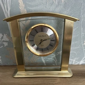 London Clock Company Quartz Mantle Clock With Alarm - Picture 1 of 6