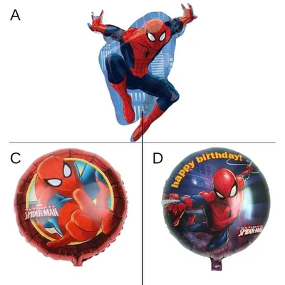 1 Spiderman Big 2 SpiderMan Circle Party Birthday Decoration birthday kids boys  - Image 1 of 4