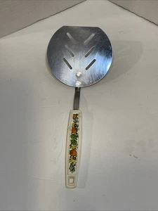 VINTAGE EKCO SPICE OF LIFE SLOTTED SPATULA AND BOTTLE/CAN OPENER - Picture 1 of 7