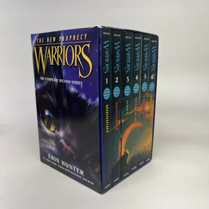 WARRIORS The New Prophecy Box Set Books Paperback Volumes 1 - 6 Erin Hunter NEW - Imagen 1 de 5