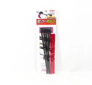 Prox PX9941KR Cable Tie Hook Keeper 5/pack, 35 x 150 x 4 mm Blk Red (4228) - Picture 1 of 6