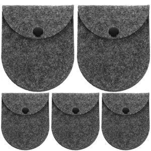  5 PIEZAS Linda Cartera Pequeña Cremallera Bolsa de Dinero Lápiz Labial Cambio Cartera para Mujeres - Imagen 1 de 12