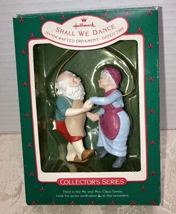 Vintage Hallmark Shall We Dance Christmas Ornament Collector Series Preowned  - Picture 1 of 8