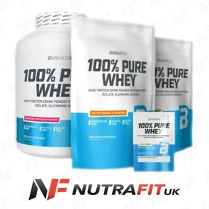 BIOTECH USA 100% PURE WHEY protein concentrate isolate amino acids gluten free - Picture 1 of 21