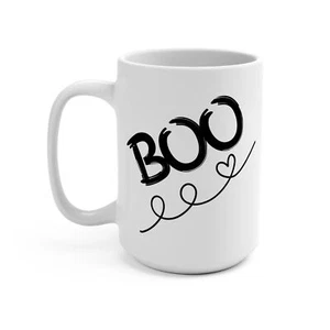 Boo Mug 15oz Coffee Mug 15oz Valentines Anniversary Gift Boyfriend Girlfriend - Picture 1 of 5
