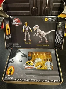 NEU Jurassic World Hammond Collection Dr. Alan Grant und Velociraptor 30. - Bild 1 von 2