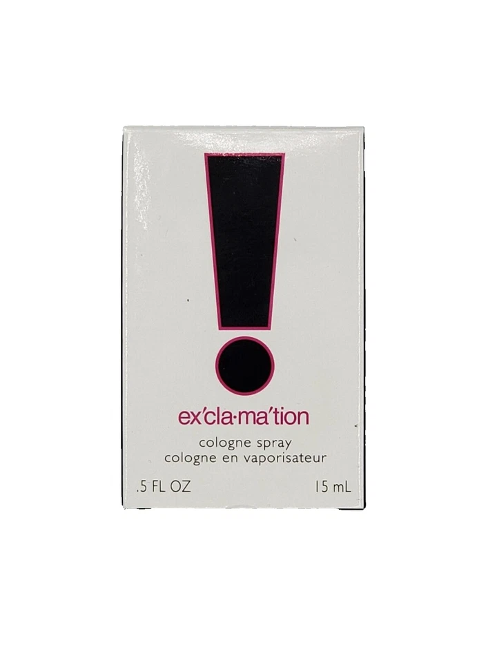 NUEVO Ex'cla-ma'tion Exclamation .50 fl oz Mujer Colonia Spray Foto 1 de 1