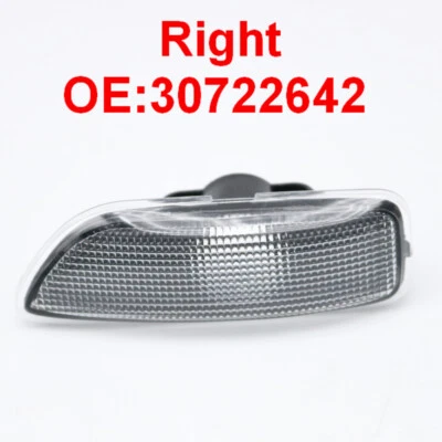 1 peça ajuste VOLVO XC70 XC90 S60 V70 S80 luz indicadora direita para-choque sinal de seta preto - Imagem 1 de 4