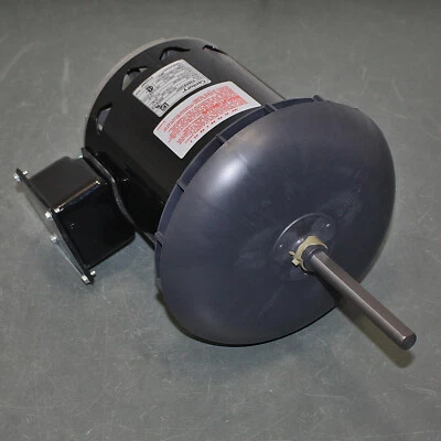 Century Condenser Fan Electric Motor FC3056F, 1/2HP, 230/460V AC 3PH, 1/2" Shaft - Image 1 of 4