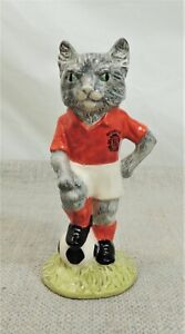 Beswick The Footballing Felines Collection Kitcat Cat Figurine Limited Edition 