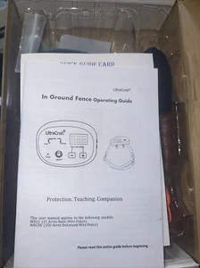 New / Open Box InGround Pet Fence One Dog System Underground Electric Pet Fence - Picture 1 of 3