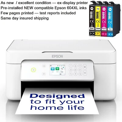 Epson Expression Home XP-4205 WiFi All-in-One Colour Inkjet Printer, 604XL Inks - Image 1 of 4