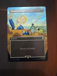 Ravages of War (Borderless) (Surge Foil) Universes Beyond: Fallout Foil - Picture 1 of 4