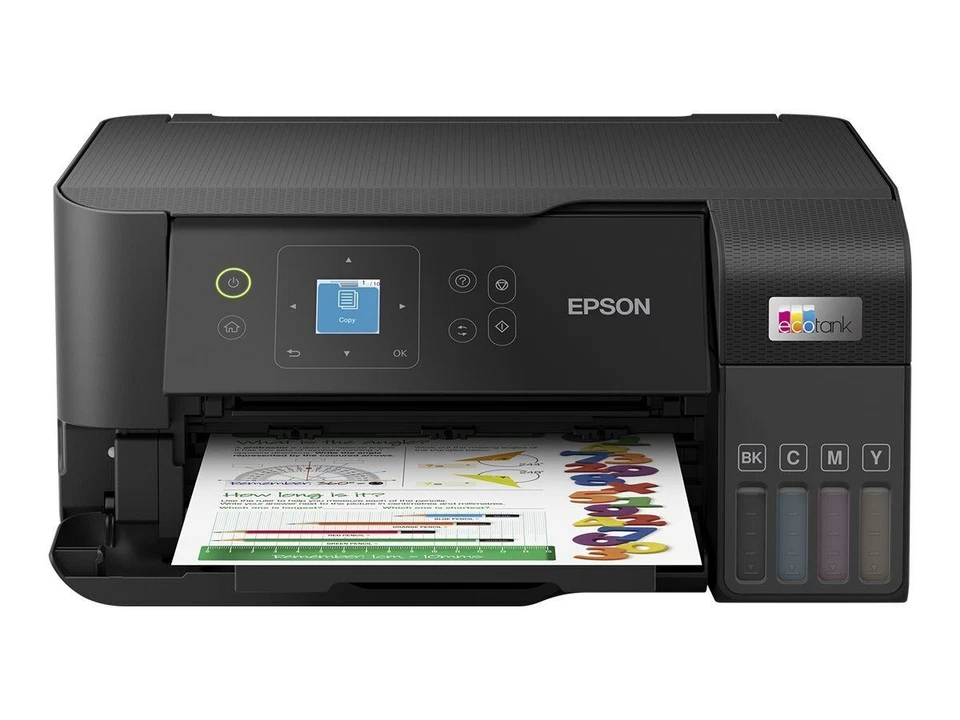 Epson EcoTank ET-2840 A4 3-in-1-Tintenstrahldrucker - Schwarz (C11CK58402)