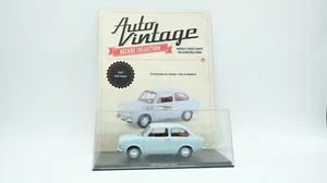 MODELLINO AUTO FIAT 850 SUPER 1964 - EDICOLA - SCALA 1:24 AUTO VINTAGE#24 - Picture 1 of 8