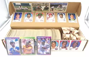 1989 Donruss Baseball Complete Set 660/660 With Ken Griffey Jr. And Randy Johns - Bild 1 von 8