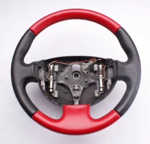 ✅ Lenkrad Lederlenkrad Renault Megane II 2 Cabrio NEU LEDERBEZUG Neu Beziehen - Bild 1 von 2