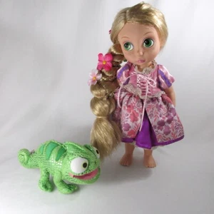 Disney Animators Collection Doll Rapunzel  Light Up Special Edition Plush Pascal - Picture 1 of 11