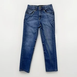 Lucky Brand Jeans Girls 12 Blue Denim Classic Straight Leg Stretch Adjustable - Picture 1 of 13
