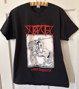 Subduer Death Monolith Double Sided Black Death Metal Tshirt L - Picture 1 of 4