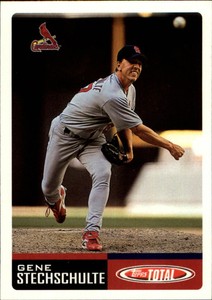 2002 Topps Total #753 Gene Stechschulte