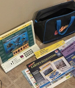 GeoSafari EI 8700 Educational Electronic Learning Game Tested Many Cards Bag - Picture 1 of 8
