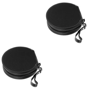  2 Pieces Auto-CD-Paket Reisen Aufbewahrungsbehälter Für CD-Halter - Afbeelding 1 van 12