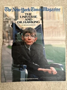 1983 23. JANUAR NEW YORK TIMES MAGAZIN ABSCHNITT 6 - STEPHEN HAWKING COVER - Bild 1 von 20