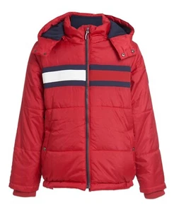 Tommy Hilfiger Little Boys Flag Puffer Jacket - Brand New with Tags Size 5/6 - Picture 1 of 4