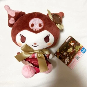 Muñeca de peluche Kuromi dulce chocolate juguete chocolatero Furyu Sanrio 2025 - Imagen 1 de 5