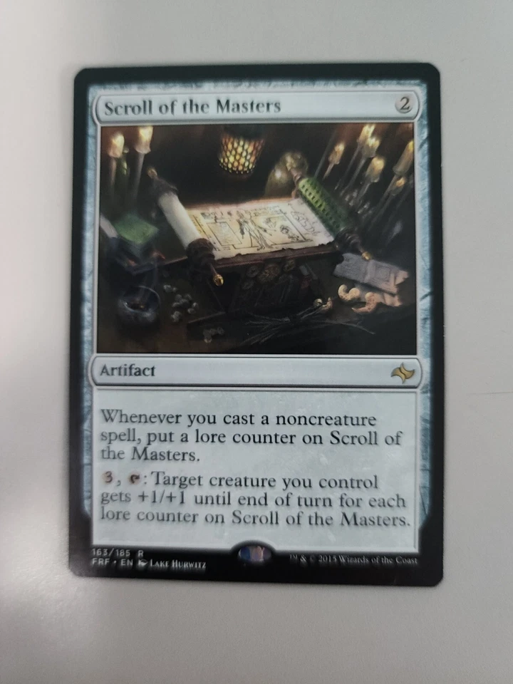 MTG Scroll of the Masters Fate Reforged 163/185 Regular Rare - Image 1 of 1