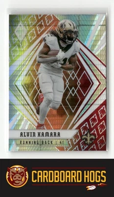2020 Panini Phoenix #11 Alvin Kamara New Orleans Saints Fire Burst - Image 1 of 2