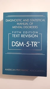 DIAGNOSTIC AND STATISTICAL MANUAL OF MENTAL DSM 5 TR 5ED Paperback - Imagen 1 de 1