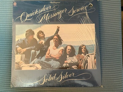 QUICKSILVER MESSENGER SERVICE - Solid Silver - STILL SEALED PUNCH HOLE PROMO LP - Image 1 of 4
