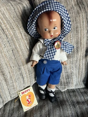 12” Vintage Tonner Effanbee Doll Co. Repro Vinyl Skippy Boy Doll Classics W/ Box - Image 1 of 4
