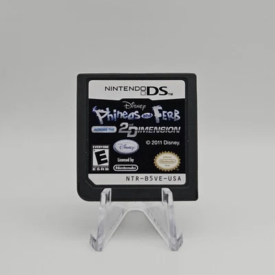 Phineas and Ferb: Across the 2nd Dimension (DS, 2011) Auth | Cart Only | Tested. - Image 1 of 2
